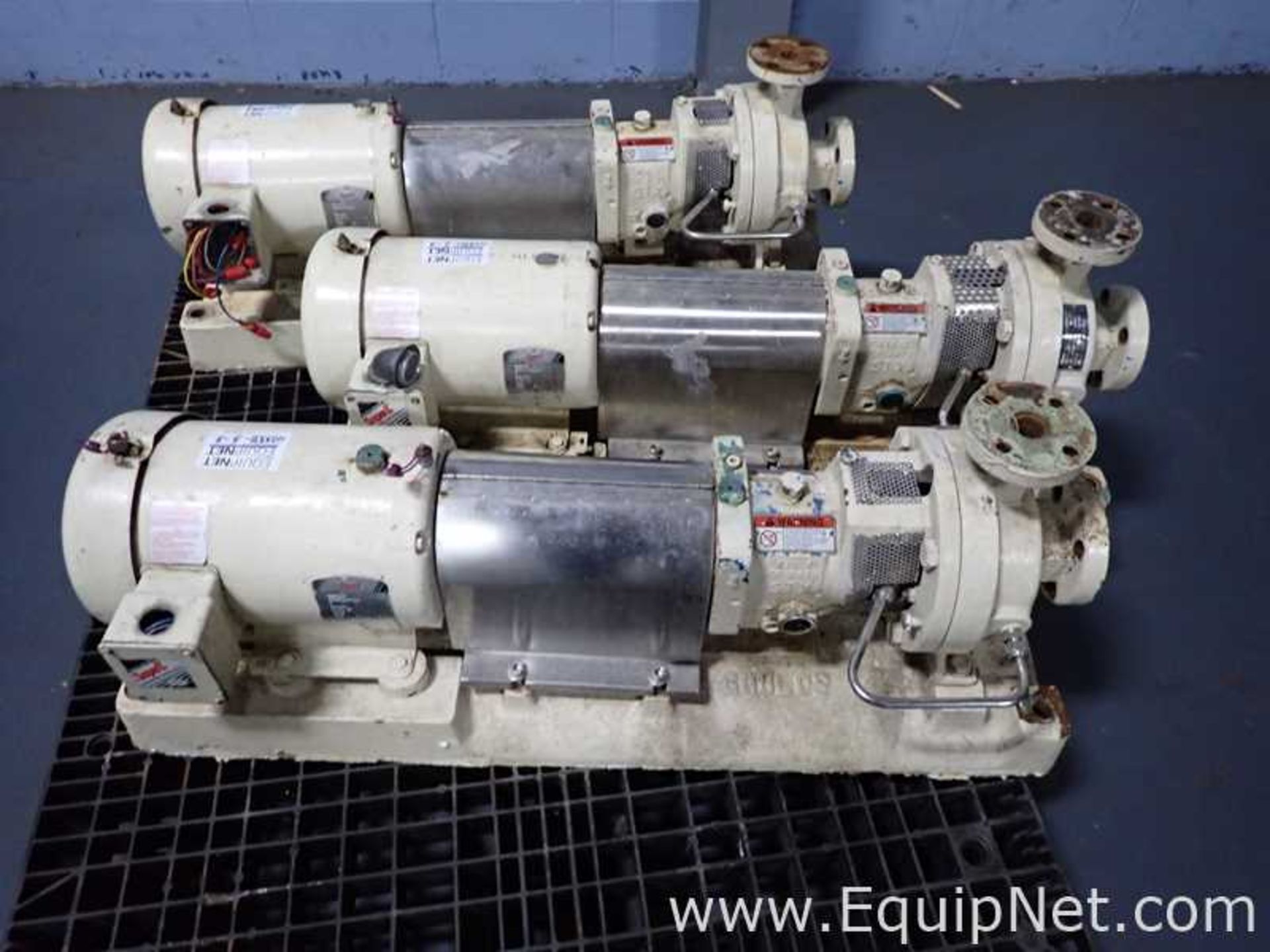 One Lot of Three Goulds 1X1.50 - 6 Centrifugal Pumps - Image 3 of 10