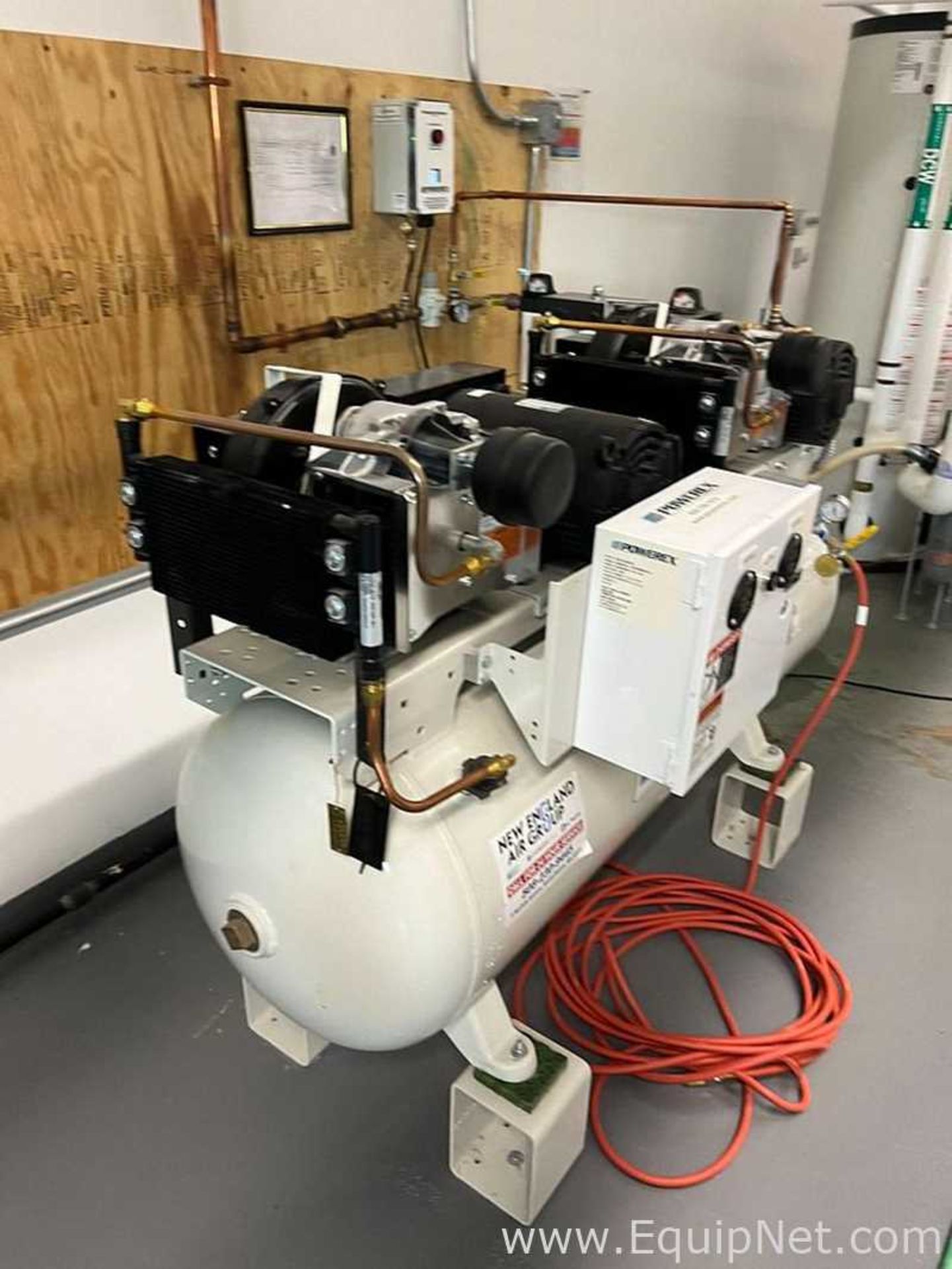 Used Powerex STD050342 Oil-Less Rotary Scroll Tank Air Compressor - Image 4 of 4