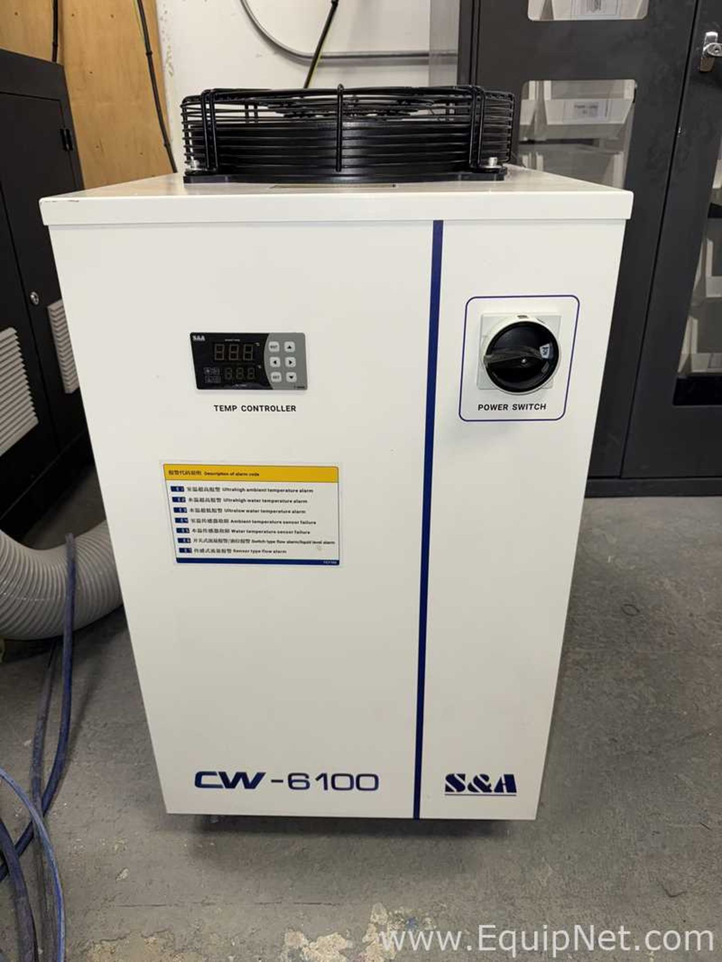 3-axis 180W Galvo CO2 Laser Head Scanner/Marking Machine with S and A CW-6100 Industrial Chiller - Image 12 of 19