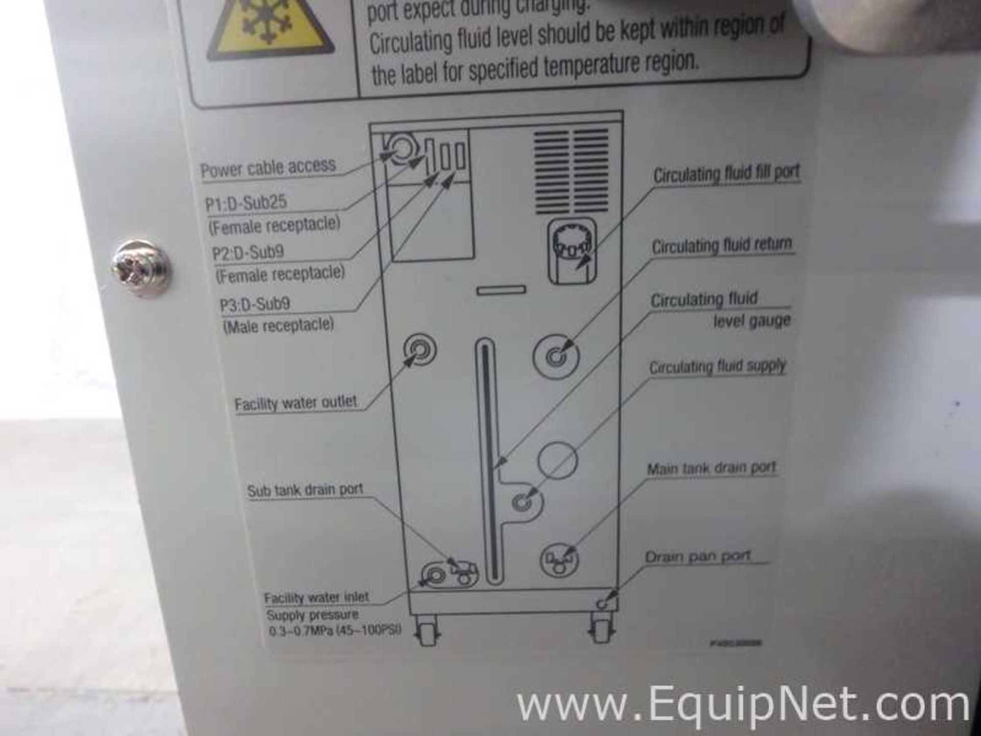 Lot of SMC HRZ010-WS High Pressure Refrigerant Thermo Chiller - Image 12 of 12