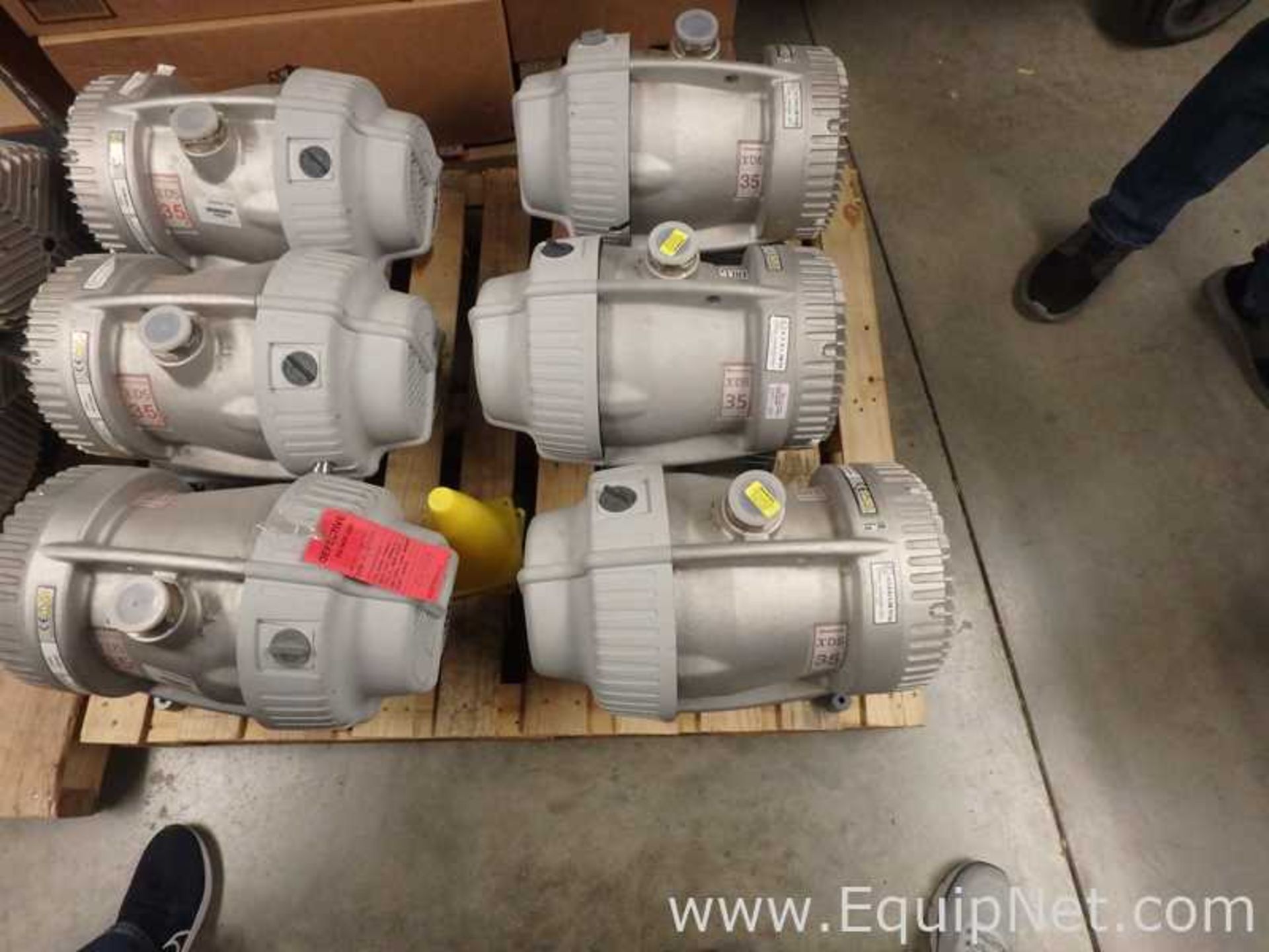 Lot of 11 Edwards XDS 35i Vacuum Pumps EX Rated