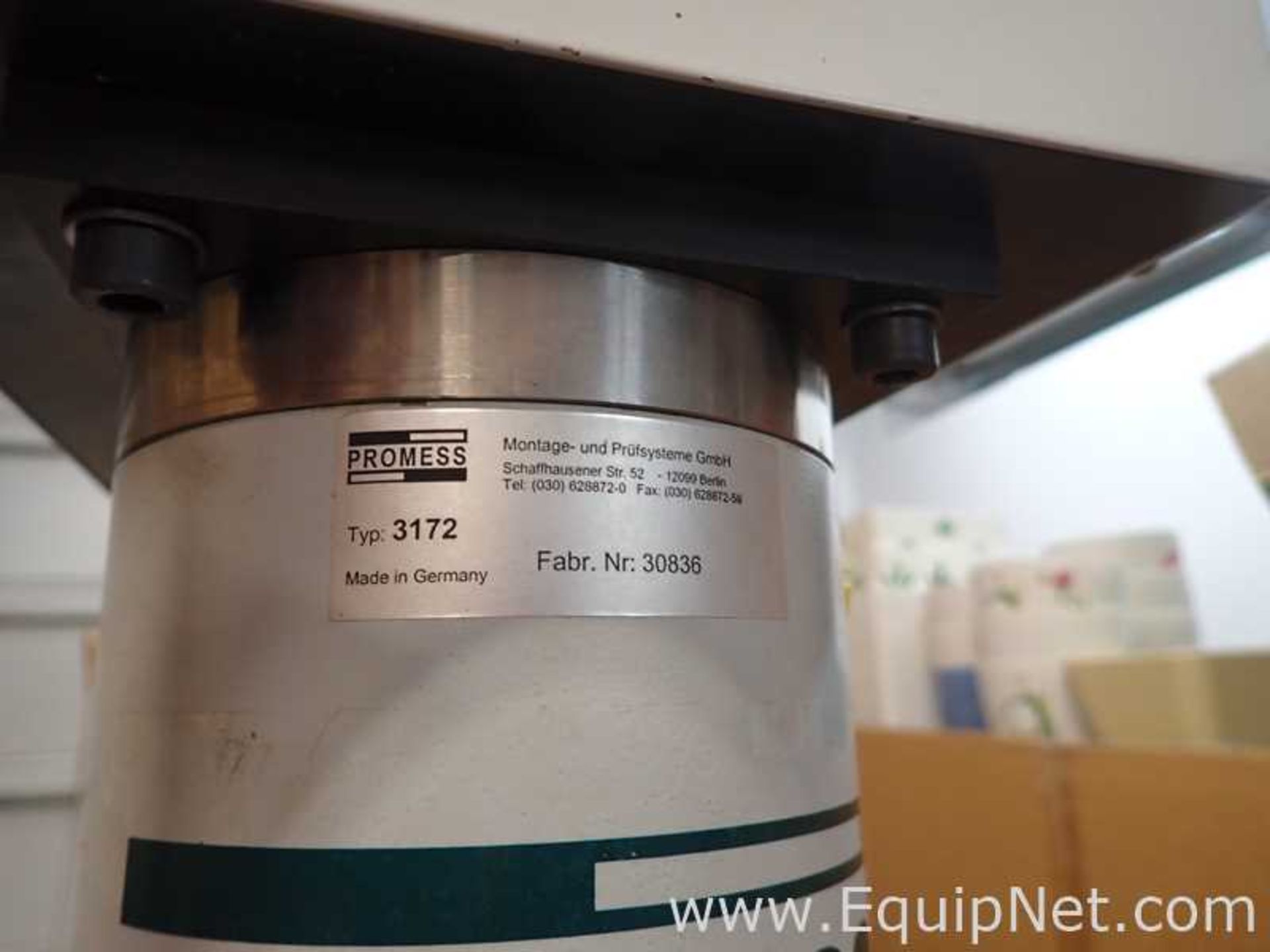 Promess 3170 Servo Press - Image 5 of 7