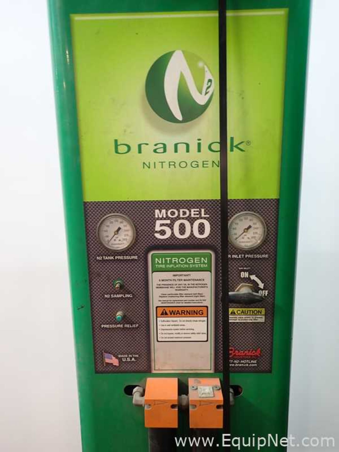 Branick 500 Tower Tire Nitrogen Generator With Storage Tank - Image 2 of 5