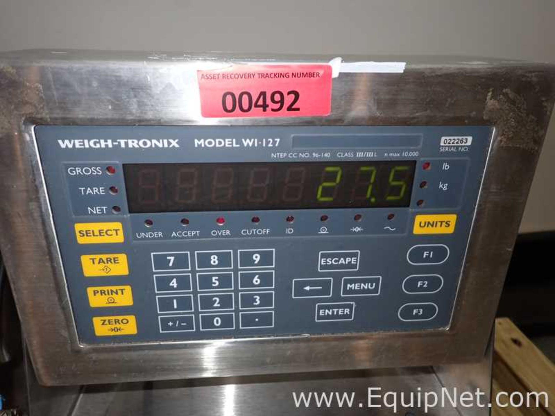 Southworth Products Lift Table and Weightronix Scale 200lbs Capacity - Image 4 of 4