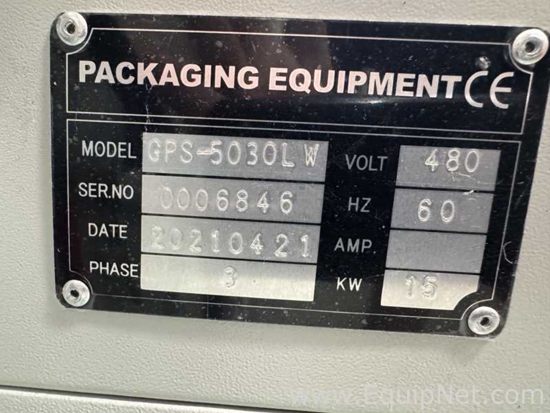 Unused Packaging Equipment GPS-5030LW Shrink Tunnel - Image 4 of 10
