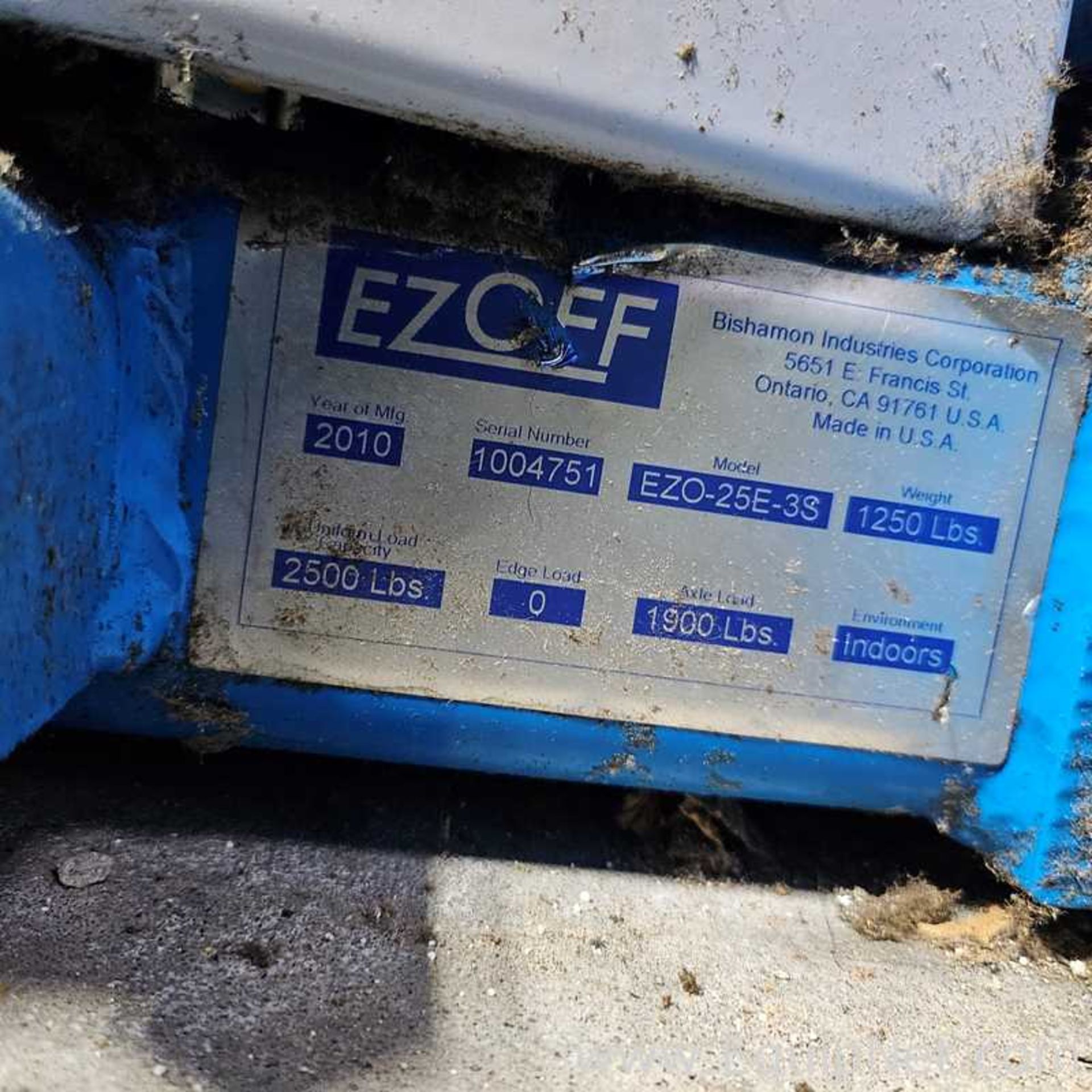 Bishamon EZO-25E-3S Lifter - Image 4 of 4