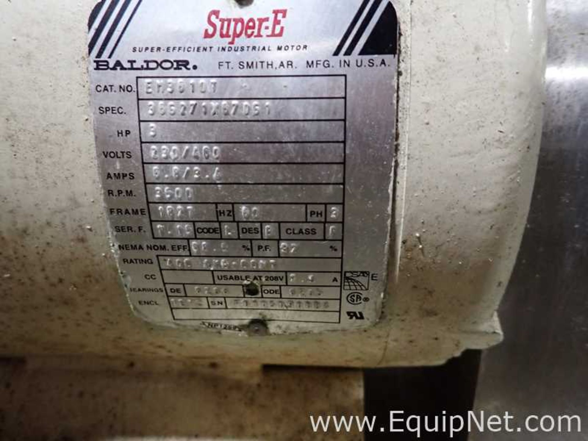 One Lot of Three Goulds 1X1.50 - 6 Centrifugal Pumps - Image 9 of 10
