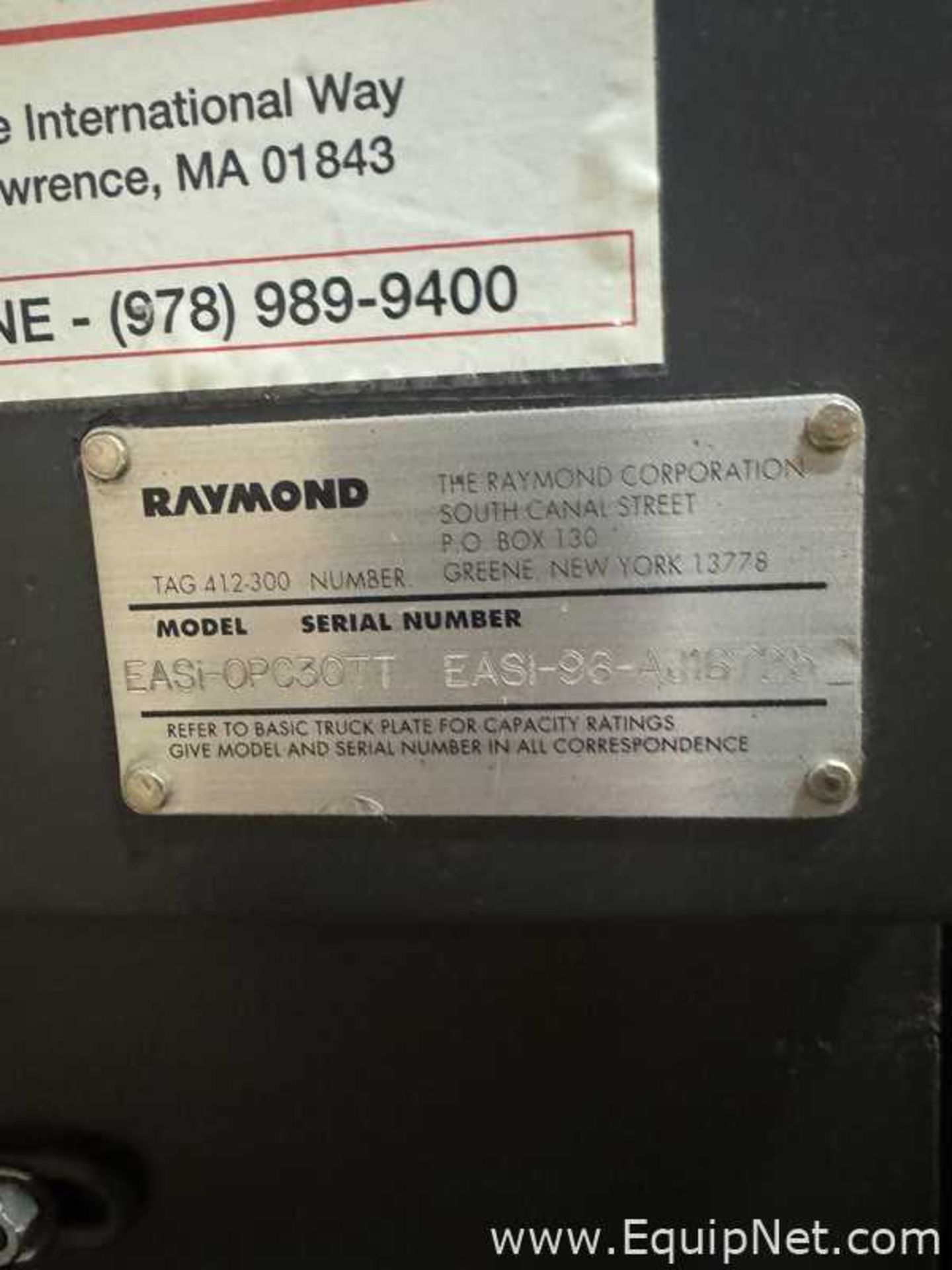 Raymond EASI-OPC30TT Forklift Truck - Image 3 of 3