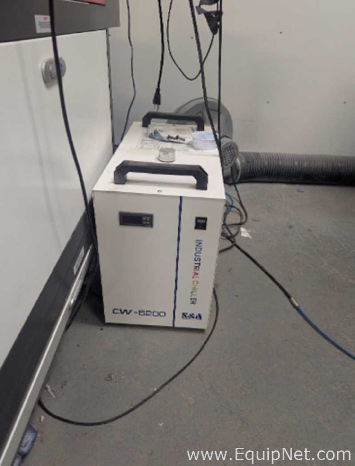 HP-2440 CO2 Laser Cutter and Engraver with S and A CW-5200 Industrial Water Chiller - Image 2 of 45