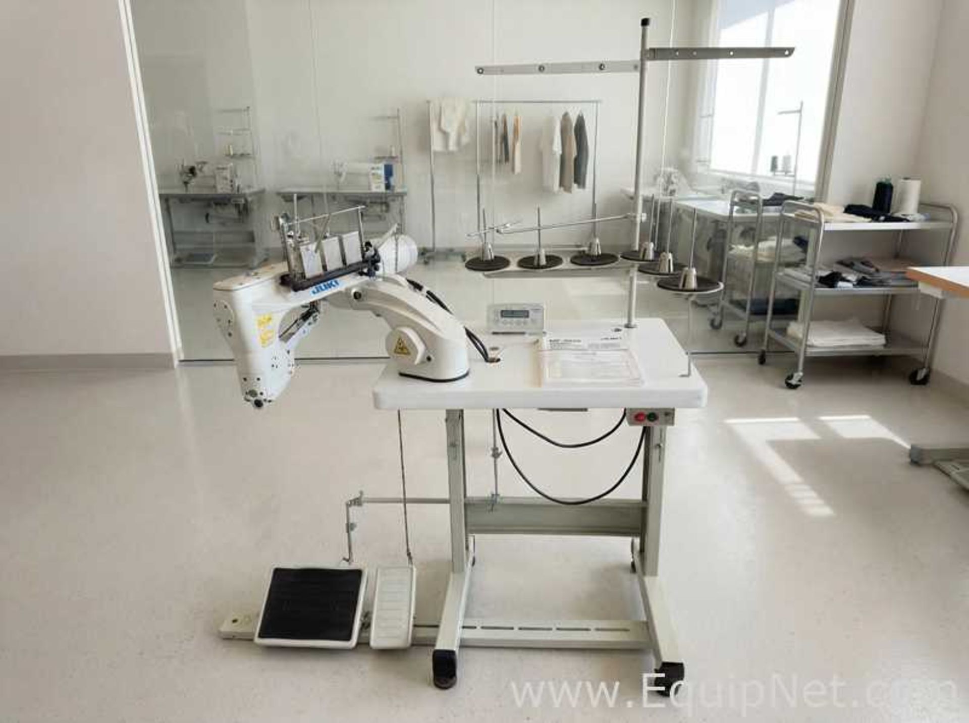 Juki MF-3620 High-Performance 4-Needle 6-Thread Flatseamer - Image 3 of 6