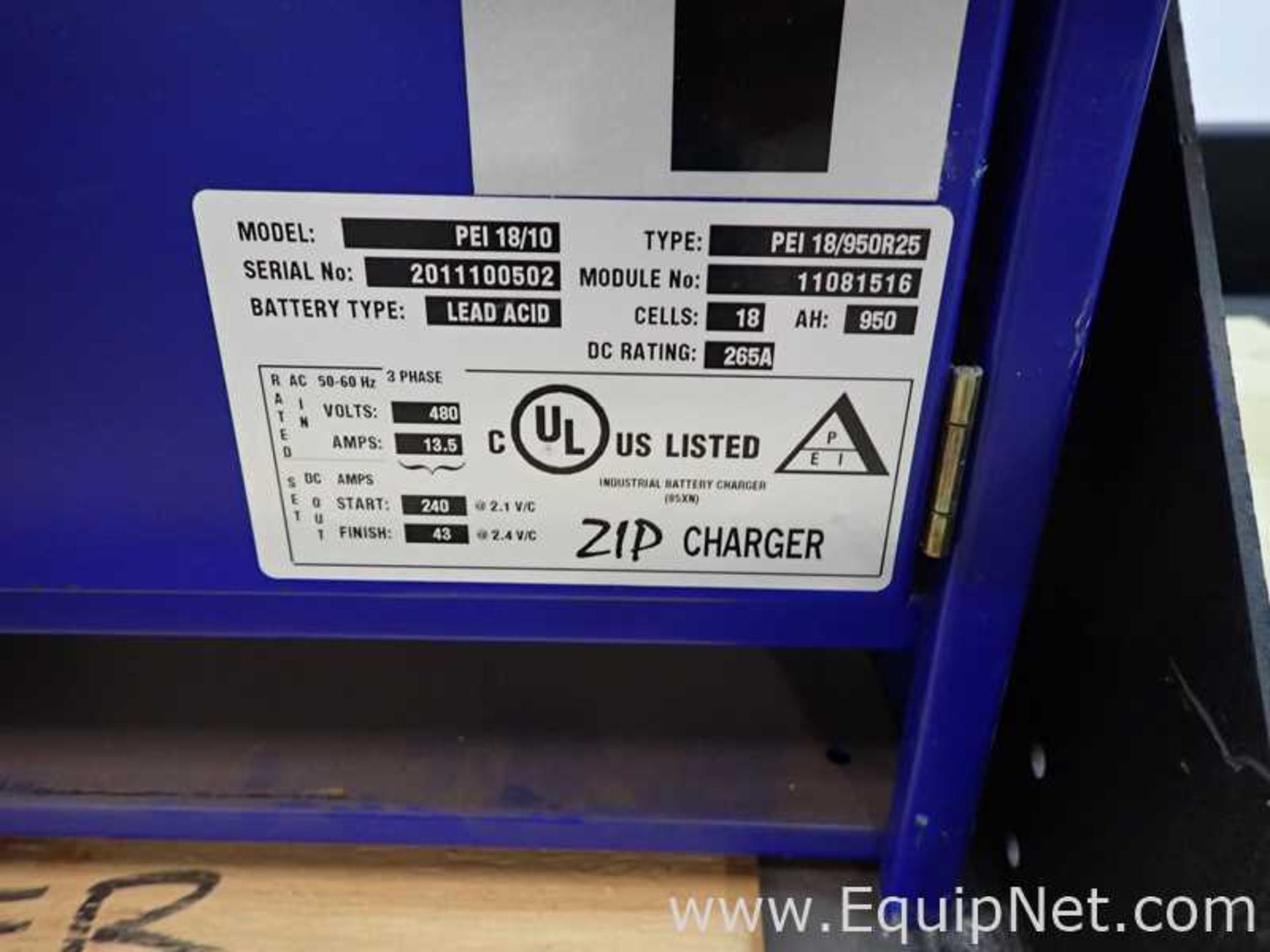 Infinity PEI-1/10 High Frequency Battery Charger - Image 2 of 3