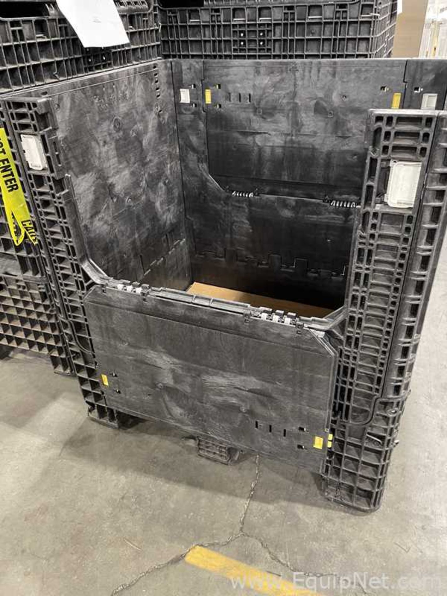 Lot Of 10 Orbis Heavy Duty Collapsible Storage Bins - Image 4 of 5