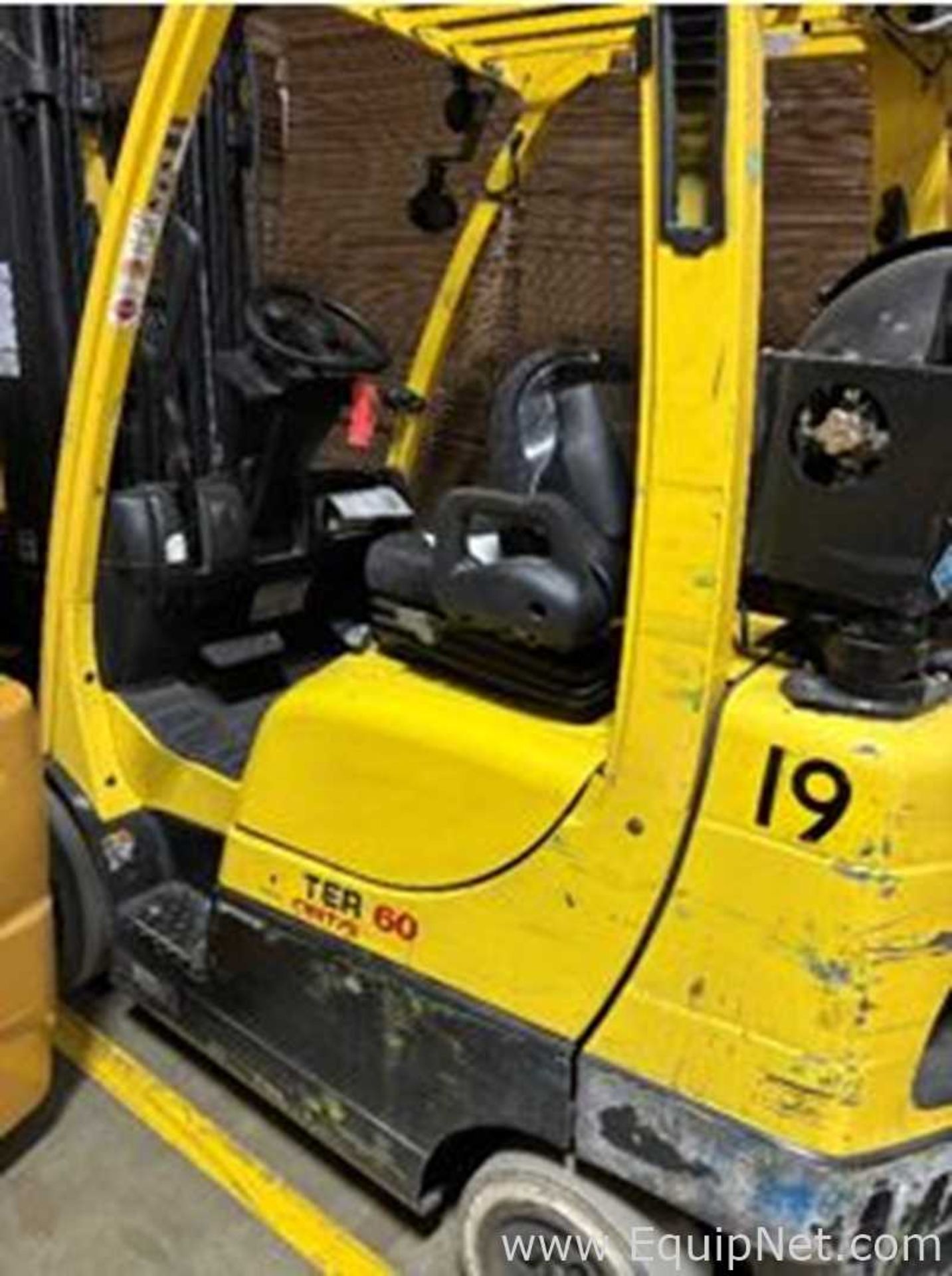 Lot of 5 Hyster S60 Forklift Trucks