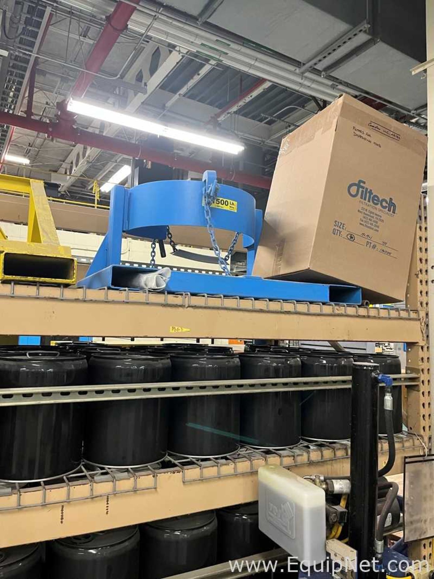 Morse Manufacturing 285S 55 Gallon Drum Lift Fork Lift Attachment