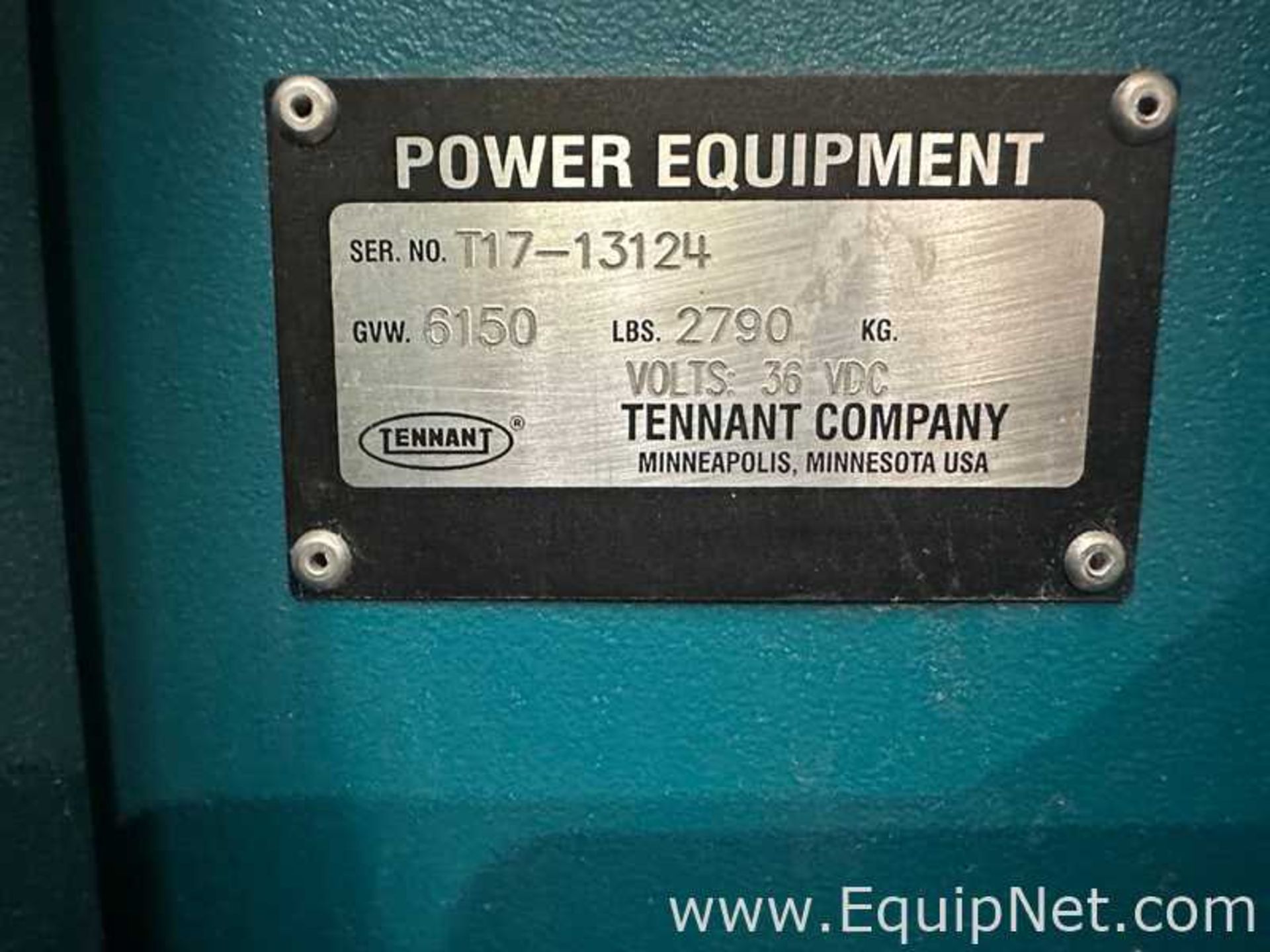 Tennant T17 Battery-Powered Ride-On Floor Scrubber - Image 12 of 12