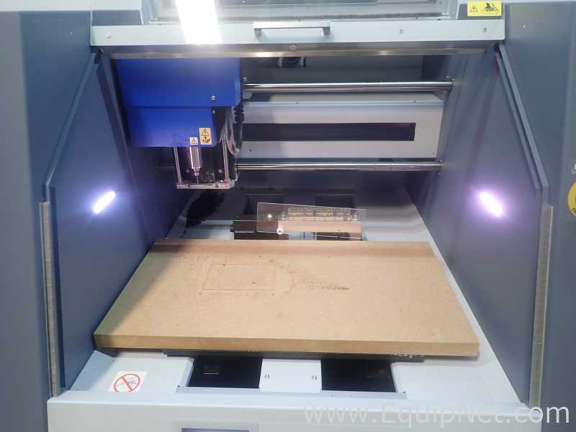 Roland Modela MDX-50 Benchtop CNC Milling Machine on Rolling Table - Image 4 of 18