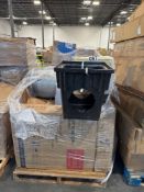 Lighted medicine cabinet, rolled mattress, Westinghouse ceiling fan, closet made organizer, AVENLI s