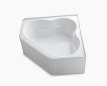 Kohler TERCET 60 x 60 bath in Israel apron Ron, 1161 – LA –0
