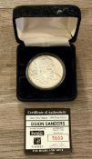 Deion Sanders 1 oz Silver Coin NFL Limited Edition with COA