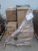 Drum, ceiling fan with light, table lamp, childhood recliner, trimmer organizers for trailer, mighty