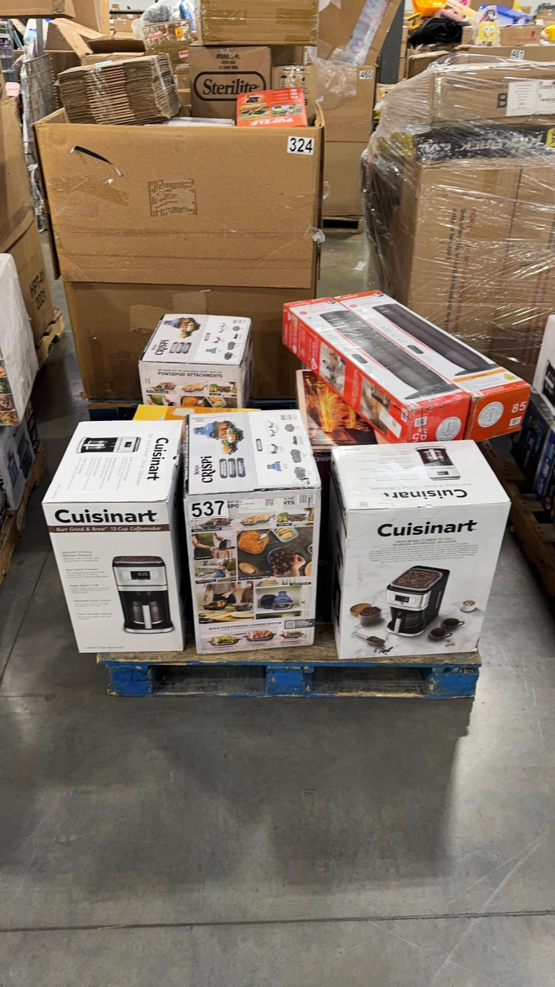 Multiple Ninja CRISPI, CUISINART coffee makers Shefman toaster air ...