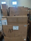 HUFFY bike, gold mattress, miscellaneous furniture, flooring, also e bike,