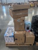 Viking 13 piece cookware, copper cool, rolling cart, ice machine , shark matrix, Huggies, and more