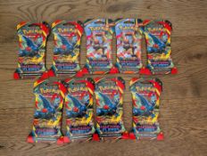 (9) Pokemon Mega evolution Phantasmal Flames booster packs