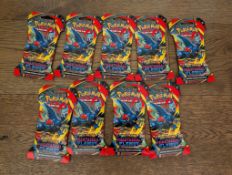 (9) Pokemon Mega evolution Phantasmal Flames booster packs