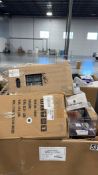 The ice pod piece, right room stackable bin, Swiss tracks deck tile, paper, Kohler product, storage