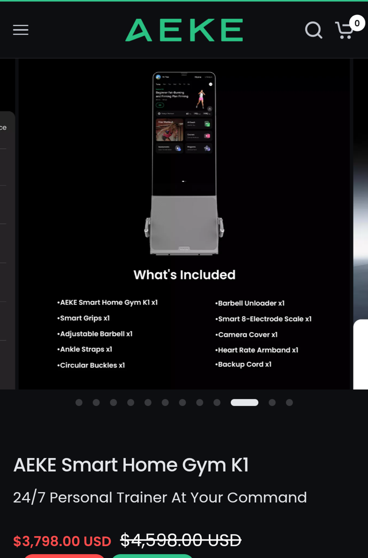 AEKE smart home gym K-1
