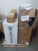 12 inch members Mark mattress, gopher paddle pro net, turn table system, miscellaneous furniture, fr