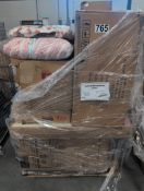 Electric wheelchair, Samsung 43 inch TV, miscellaneous furniture, knife set, ELEVZO, insignia chest
