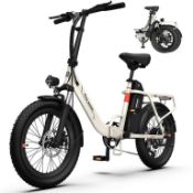 Fifth wheel electric bicycle, L2849 folding E bike