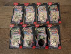 (8) Pokemon Mega Evolution Phantasmal Flames Blister Booster Packs (sealed)