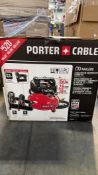 Porter cable 6 gallon air compressor combo kit with three nailers