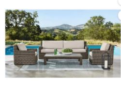 HALSTEAD collection four piece extra large seating set