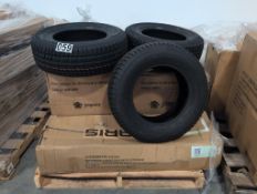 Multiple tires appear to be the same, cargo box extender, chair pieces