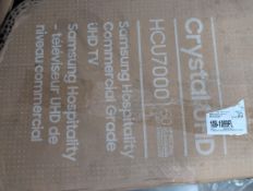 LED lighting, Samsung 50 inch TV hospitality not tested condition unknown, rack and pinion, sofa pie