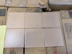 glazed ceramic tile, 736 fawn