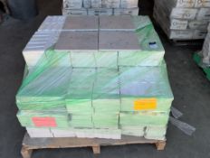 lot of grey durastone tile (lots of 50 lots to be picked up at tile shop)