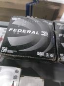 Shelf of 9 mm: federal American Eagle, federal Luger, and more