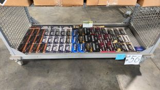 Shelf of 357 various brands