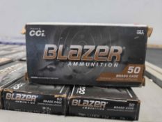 Shelf of blazer ammunition 9 mm