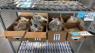 Shelf of miscellaneous ammo 12 gauge, 20 gauge, 45, 22, & More