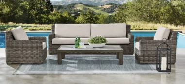 Halsted collection four-piece extra large seating set