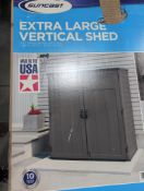 suncast extra large vertical shed