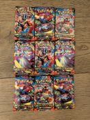 (9) Pokemon Mega Evolution booster packs