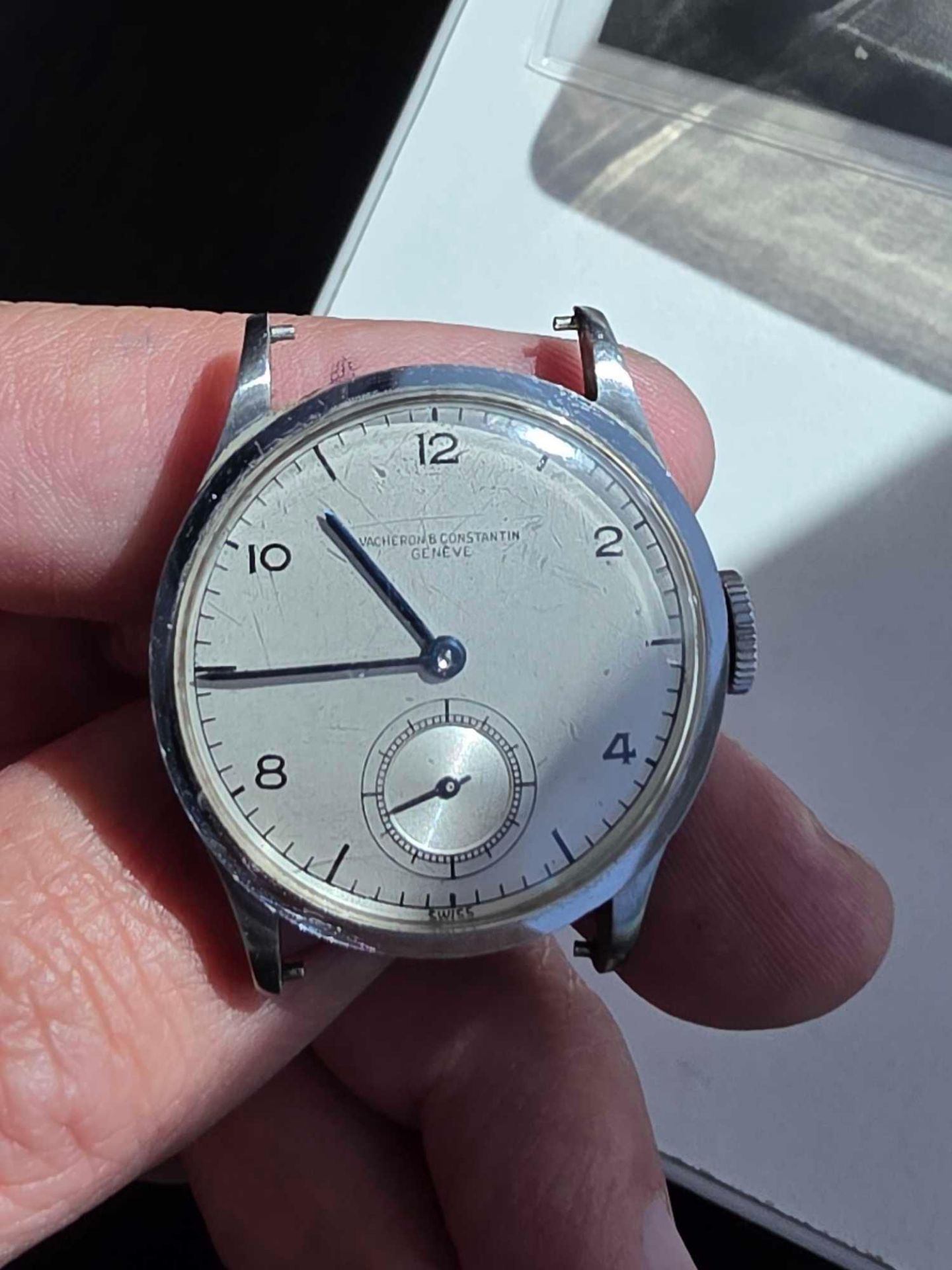 Vintage Vacheron Constantine watch. we believe it to be authentic but aren't 100% sure. - Image 6 of 9
