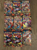 (9) Pokemon Mega Evolution booster packs